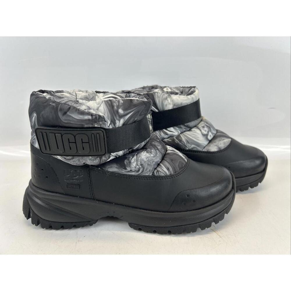 UGG Australia Yose Puff Marble Waterproof Winter Boot Women's US 7.5